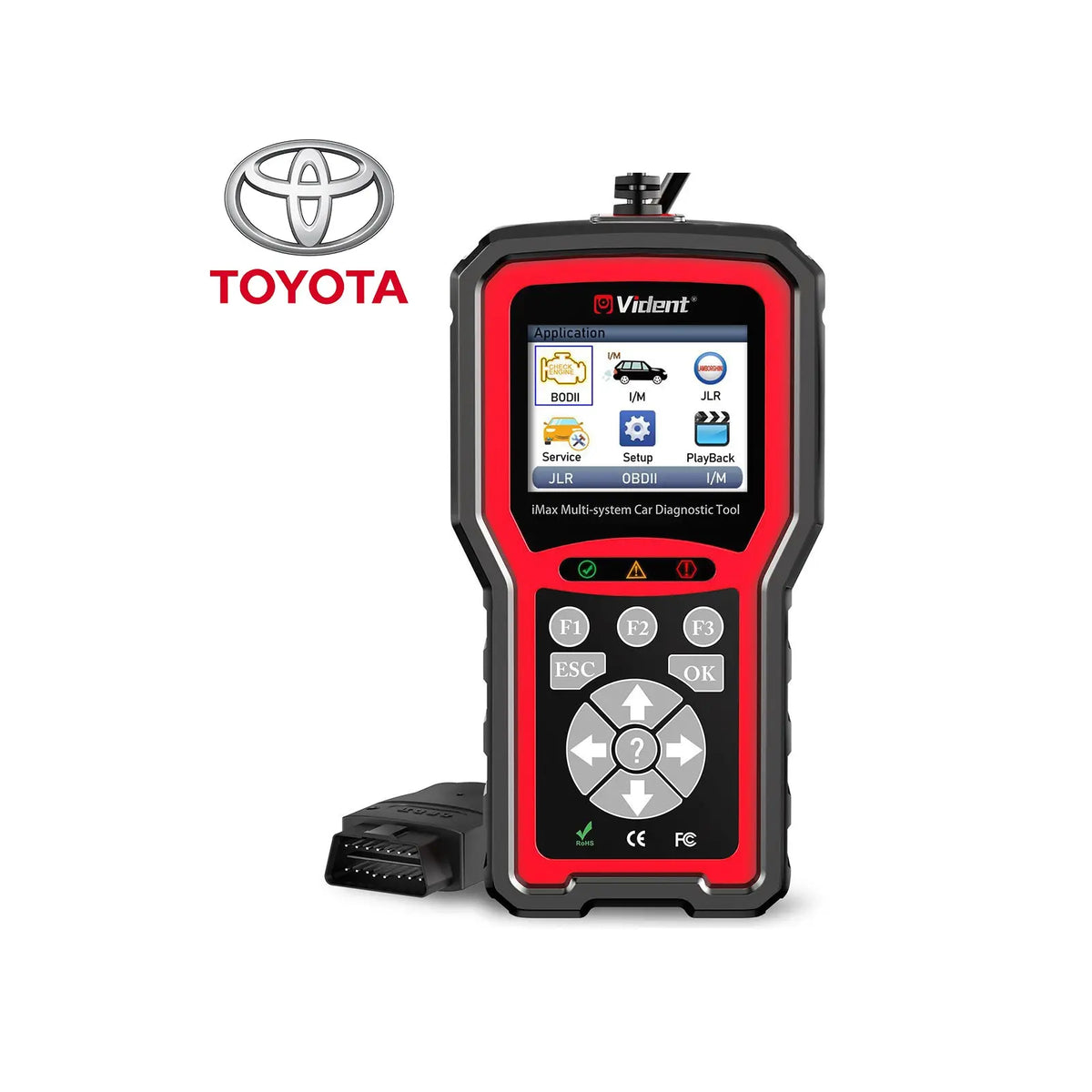 iMax4313 Toyota/Lexus/Scion Multi-System DTC Fault Code Car Scan Tool Diagnostics Scanner Vident