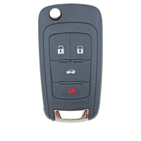 Holden Barina, Cruze & Trax 4 Button HU100 Key