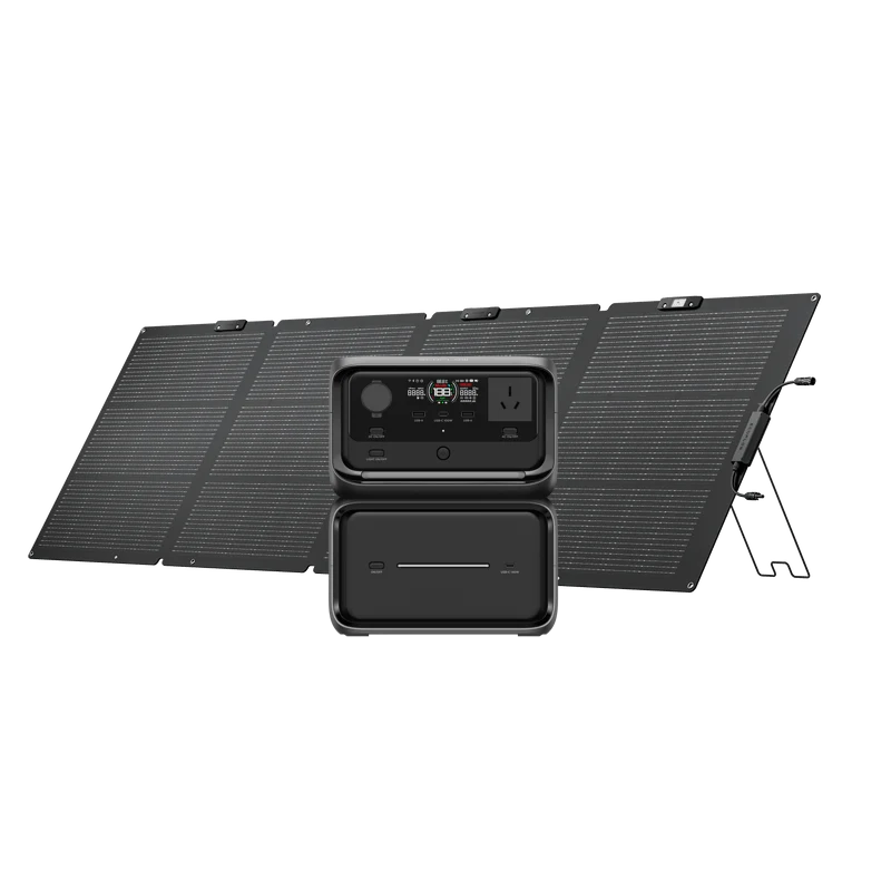 Ecoflow RIVER 3 Max Plus + Nextgen 220W Solar Panel EcoFlow
