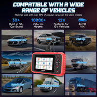LAUNCH CRP129I V3.0 4-System OBD2 Diagnostic Scanner LAUNCH