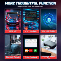 LAUNCH CRP129I V3.0 4-System OBD2 Diagnostic Scanner LAUNCH