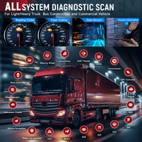 LAUNCH CRP129 HD Heavy Duty Truck Diagnostic Scanner LAUNCH