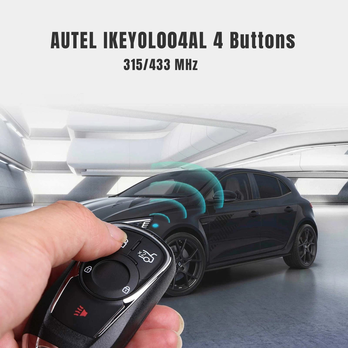 Autel IKEYOL004AL Buick Style Universal Smart Key 4 Buttons 315/433 MHz Autel