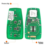 AUTEL IKEYAT004CL 4 Buttons Universal Smart Key 5Pcs/Set Autel