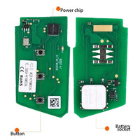 Autel IKEYVW003AL 3 Buttons Universal Smart Key 315/433 MHz 5Pcs/Set FairTools