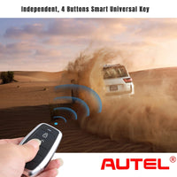 AUTEL IKEYAT004EL 4 Buttons Independent Universal Smart Key 5Pcs/Set Autel