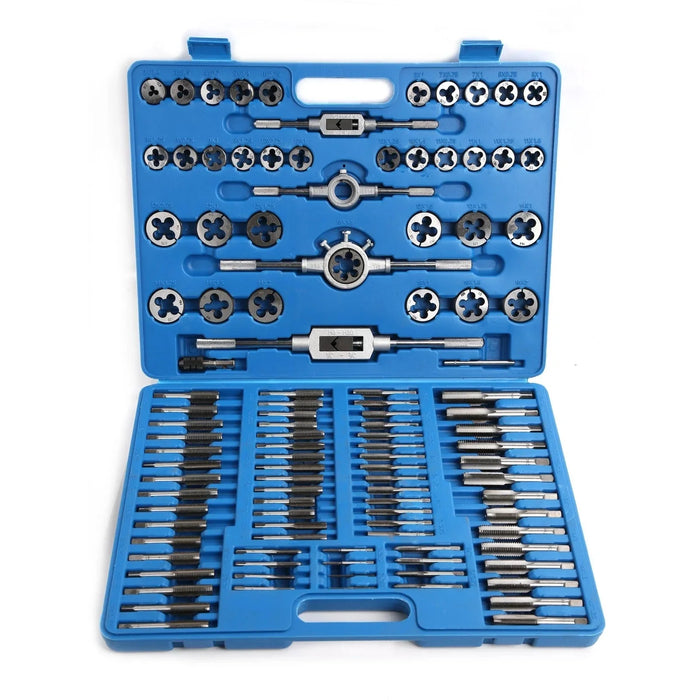 110PCS M2-M18 Tap & Die Set Metric, UNF, UNC - FairTools