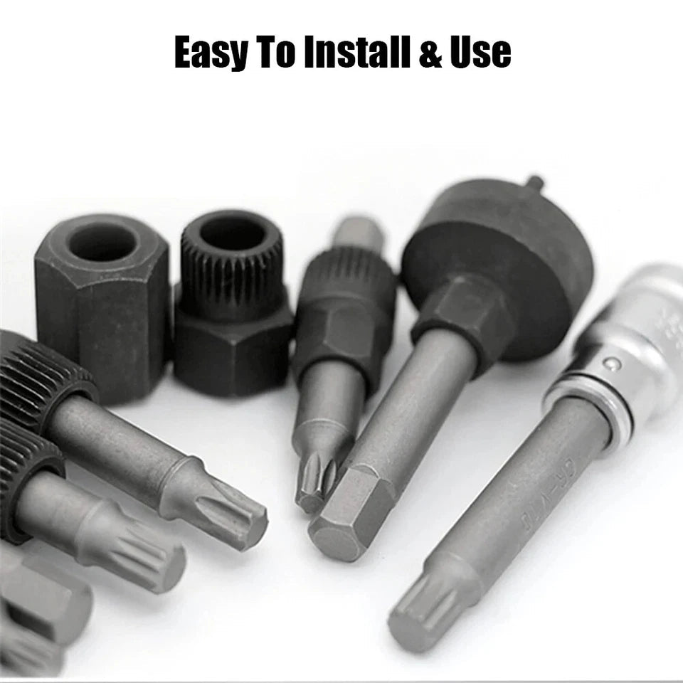 13 Piece Alternator Freewheel Pulley Removal Tool FairTools