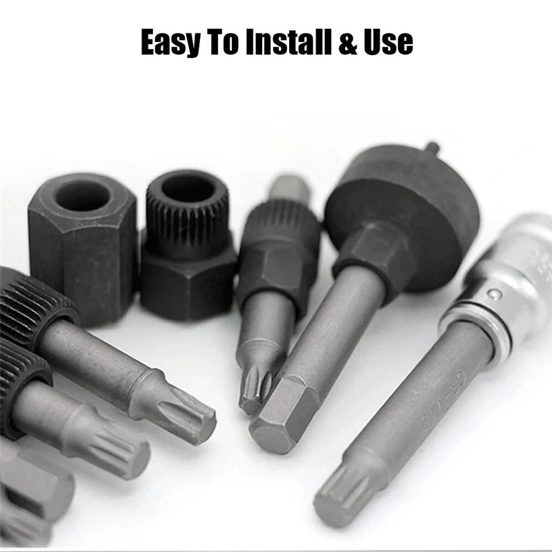 13 Piece Alternator Freewheel Pulley Removal Tool FairTools