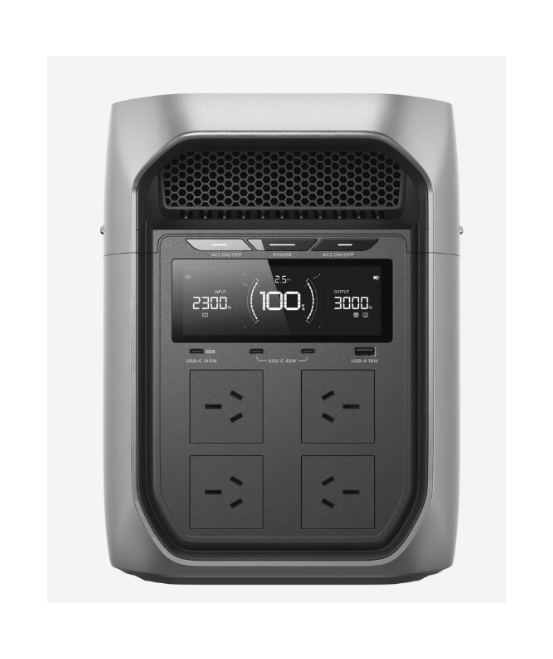 EcoFlow DELTA 3 Max Plus Portable Power Station|3000W|2048Wh EcoFlow